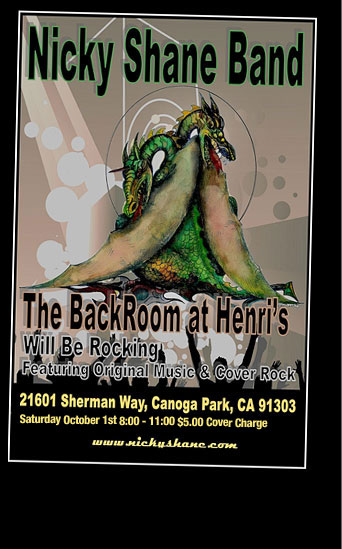 Nicky Shane Band at Henri's